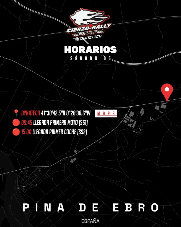Horarios y puntos de interés en Pina de Ebro: Dynatech